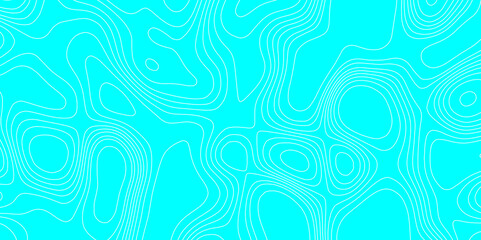 Line topography map seamless pattern mountain hiking trail over terrain trendy modern background, color texture vector contour topographic map geographic mountain relief abstract lines background.