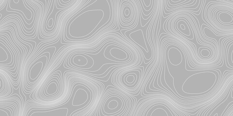 Abstract topographic map concept with seamless ornament design space your topography and geography map grid abstract backdrop, map line of topography vector contour topographic grey map background.