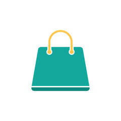 Shopping bag illustration logo