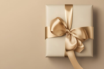 Customized gift wrap with name and custom message, elegant design, 3D illustration