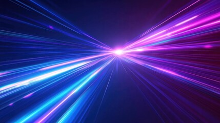 Abstract Light Trails