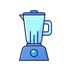 flat design blender vector icon