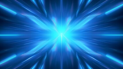 Digital Technology Blue and White Gradient Poster PPT Background