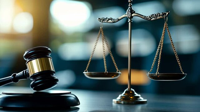 Justice and Law Concept.