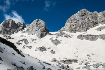 Obraz premium View to Bobotov Kuk, Durmitor National Park, Zabljak, Montenegro