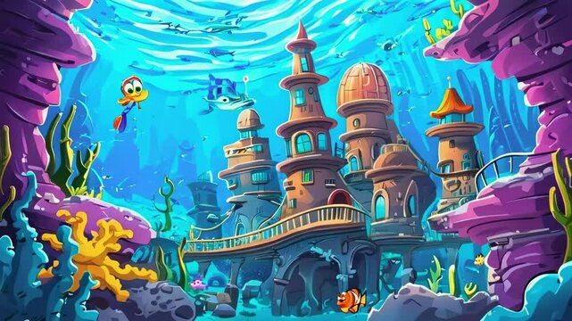 Adventure in Lost Undersea City