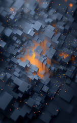 Abstract background of future technology
