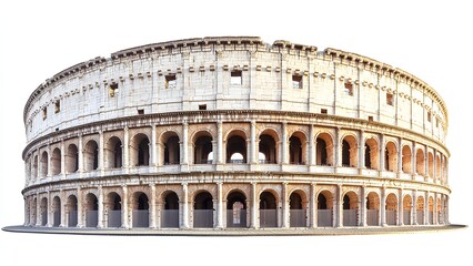 Naklejka premium Exploring the Colosseum: Rome’s Iconic Ancient Amphitheater