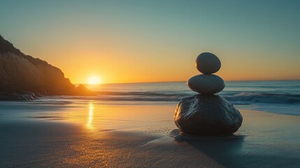 Sunset Serenity on the Coast