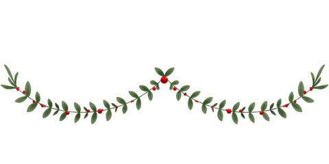 Christmas Garland Decorations and Ornaments