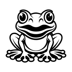 Frog icon in filled style 