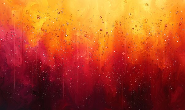 A vibrant, abstract explosion of warm hues ideal for festive designs, Christmas cards, holiday invitations, and seasonal decor.