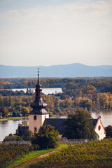 Kilianskirche Nierstein, Oktober 2024