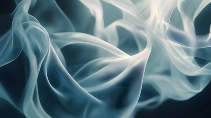 Obraz premium Floating abstract shapes in a digital void shifting and rotating in continuous motion