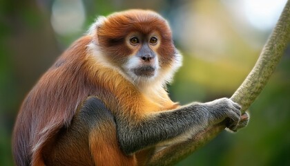 Fototapeta premium Monkey on a branch