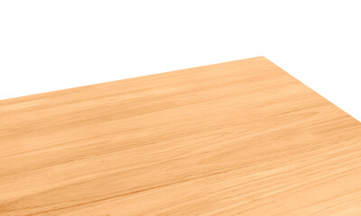 View of wood or wooden table top corner PNG transparent.