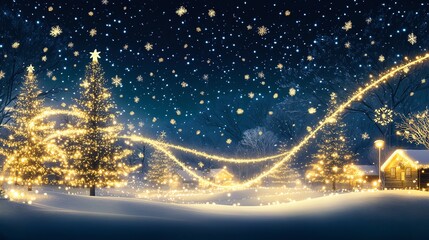 美しいイルミネーション