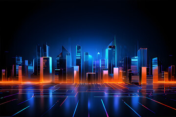 abstract background with lines