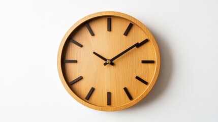 A classic wall clock with a timeless design, Modern lifestyle theme, Minimalist style