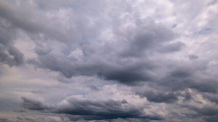 Dark sky with stormy clouds. Dramatic sky rain,Dark clouds before a thunder-storm.