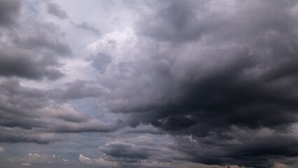 Dark sky with stormy clouds. Dramatic sky rain,Dark clouds before a thunder-storm.