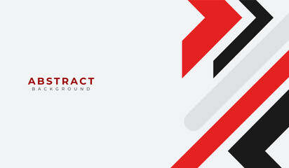 Red and black abstract geometric background vector illustration