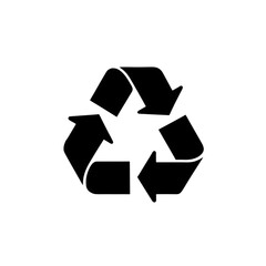 Obraz premium Recycling symbol illustration.