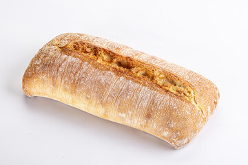 Italian ciabatta bread fresh and crust