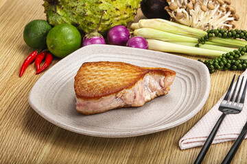 Roasted fresh delicous Tuna steak