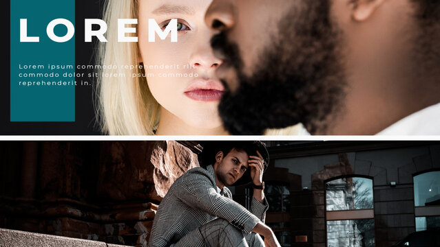 Split Screens 4 Frames Titles