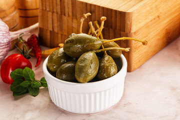 Marinated Caper Berries snack appetiser