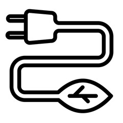 ecology icon or logo ilustration for website. Perfect use for web, pattern, design, app, etc.