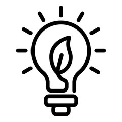 ecology icon or logo ilustration for website. Perfect use for web, pattern, design, app, etc.