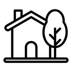 ecology icon or logo ilustration for website. Perfect use for web, pattern, design, app, etc.
