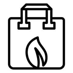 ecology icon or logo ilustration for website. Perfect use for web, pattern, design, app, etc.