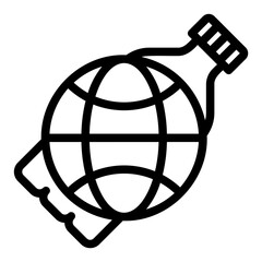 ecology icon or logo ilustration for website. Perfect use for web, pattern, design, app, etc.