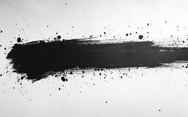 Grunge background in black and white. Abstract modern monochrome background with dots, lines, dust, spots, chips.