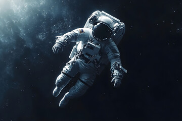 astronaut in space