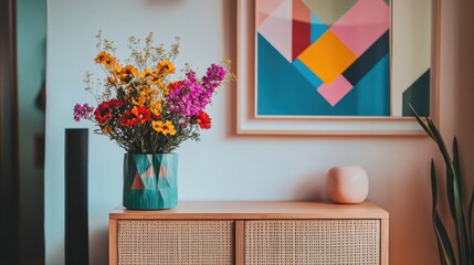 Vibrant Interior Home Decor