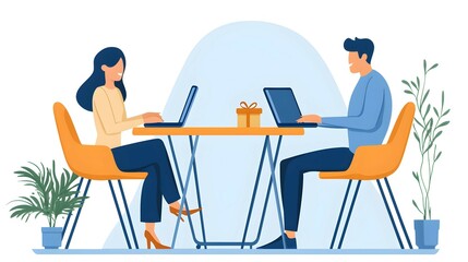 Virtual Office Party with Gift Swapping for Employees