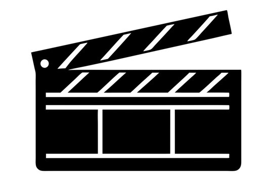 recommend clip art: Movie clapperboard silhouette, Clapperboard glyph icon, Movie clapper board, Clapboard Silhouette
                    