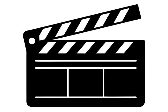 recommend clip art: Movie clapperboard silhouette, Clapperboard glyph icon, Movie clapper board, Clapboard Silhouette
                    