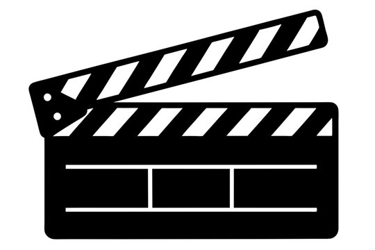 recommend clip art: Movie clapperboard silhouette, Clapperboard glyph icon, Movie clapper board, Clapboard Silhouette
                    