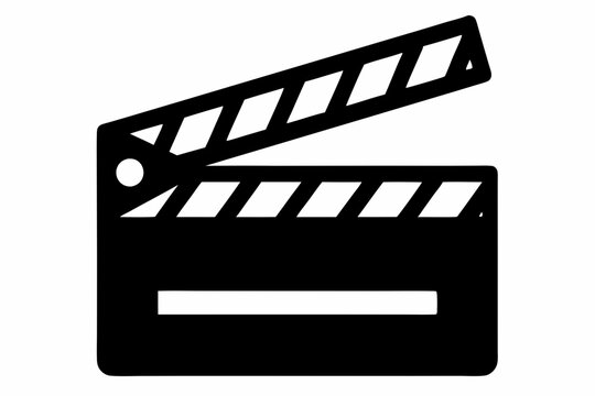 recommend clip art: Movie clapperboard silhouette, Clapperboard glyph icon, Movie clapper board, Clapboard Silhouette
                    