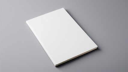 The us letter perfect bound cover mockup provides a realistic representation of your softcover designs, perfect for displaying books, brochures, and magazines in professional presentations