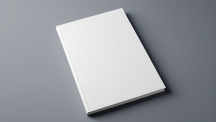 Elevate your design portfolio with the us letter perfect bound cover mockup, a highly customizable template for illustrating the final look of printed books, catalogs, or reports