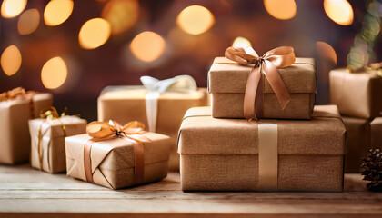 Festive Gift Wrapping with Eco-Friendly Touch