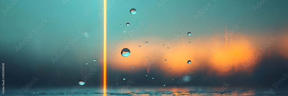 Poster enchanting prism of light blurred background showcases vibrant rainbow colors creating a mesmerizing
