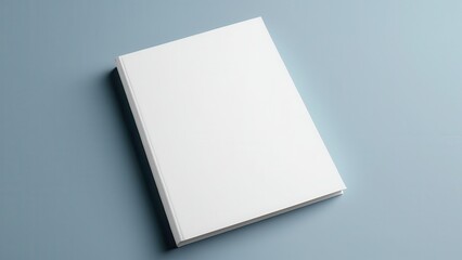 Present your designs with a sleek and professional look using the us letter perfect bound cover mockup. Ideal for showcasing book covers, reports, or portfolios in a letter-sized format