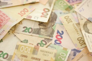 Ukrainian money is one thousand, five hundred and two hundred hryvnias.